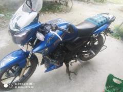 TVS Apache RTR 150 Matt Blue